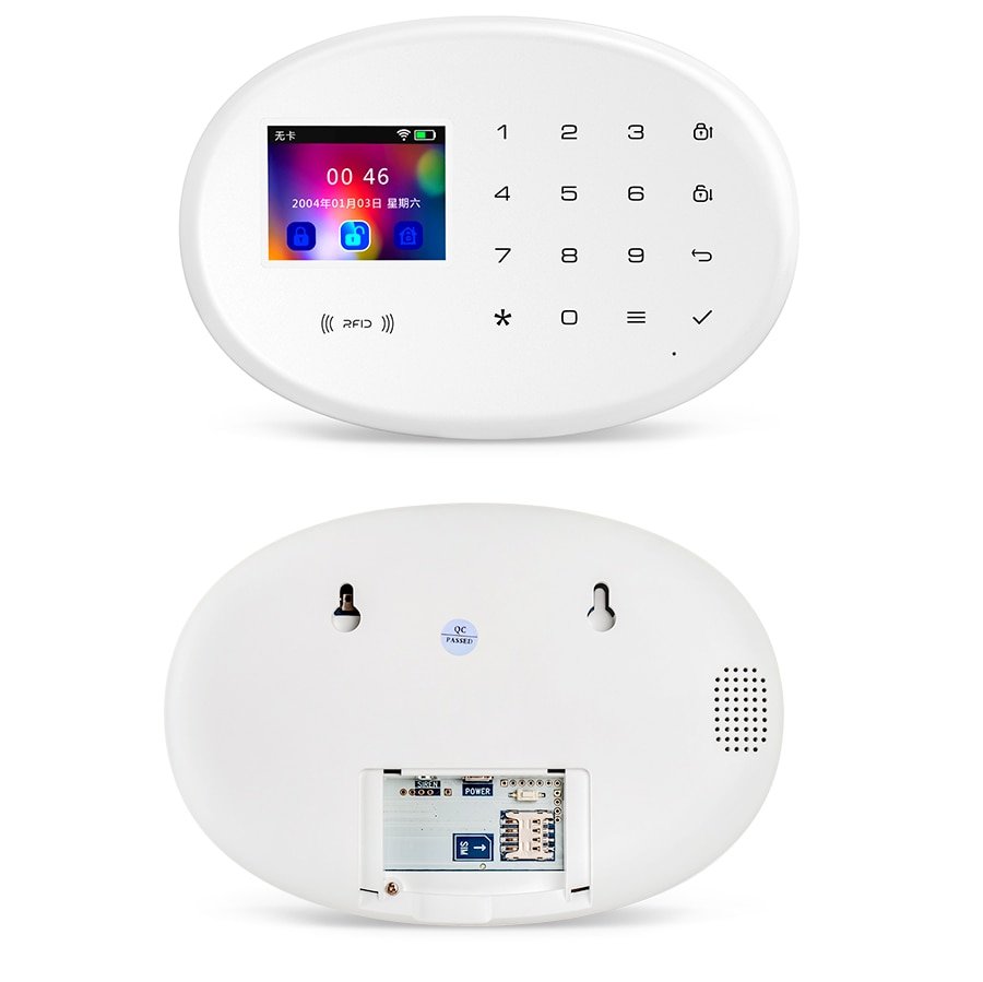 Home Touch Panel WIFI GSM Security Alarm System