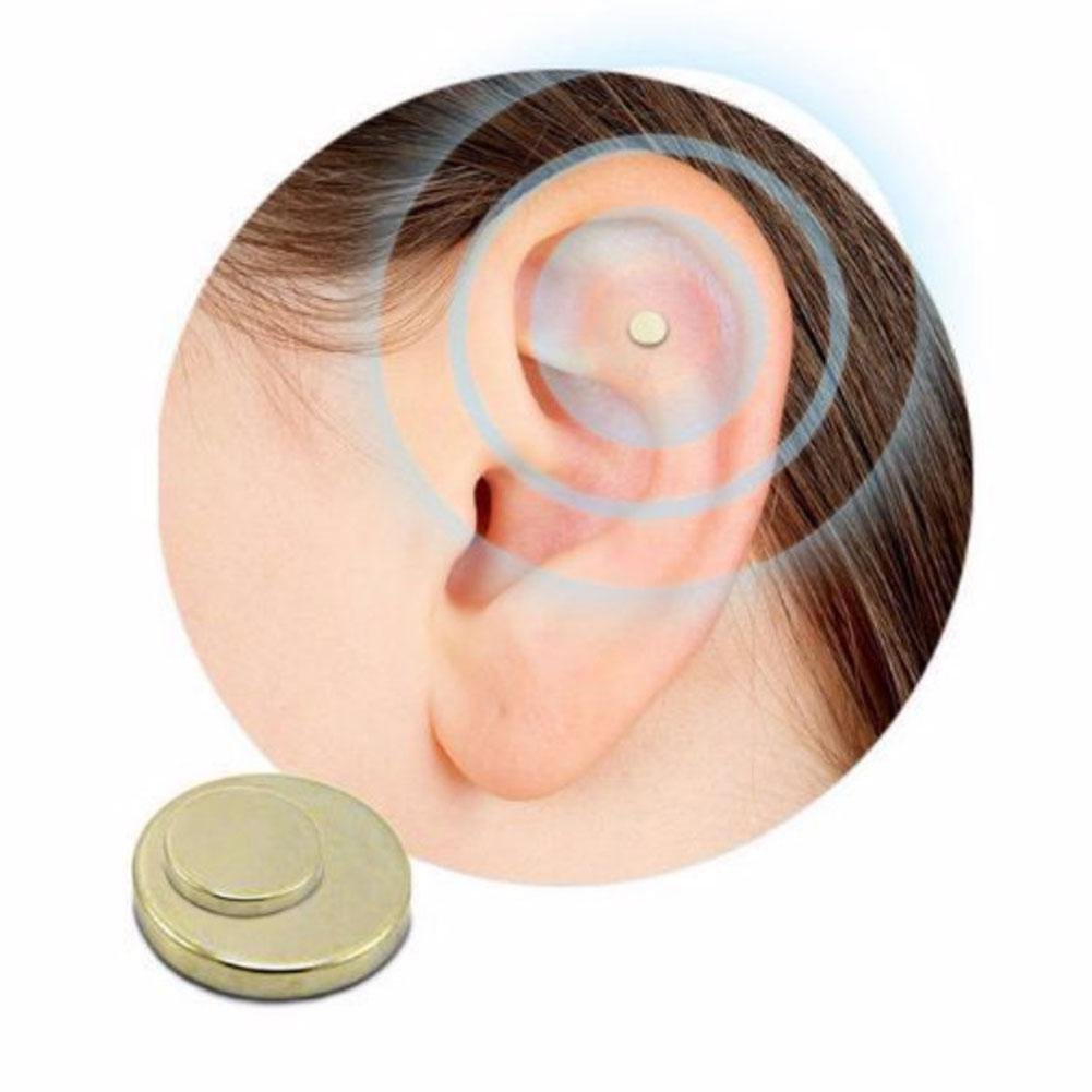 BellyLady 2Pc Magnet Auricular Quit Smoking Acupressure Patch Stop Smoking Anti Smoke Patch Not Cigarettes Smoker Health Therapy