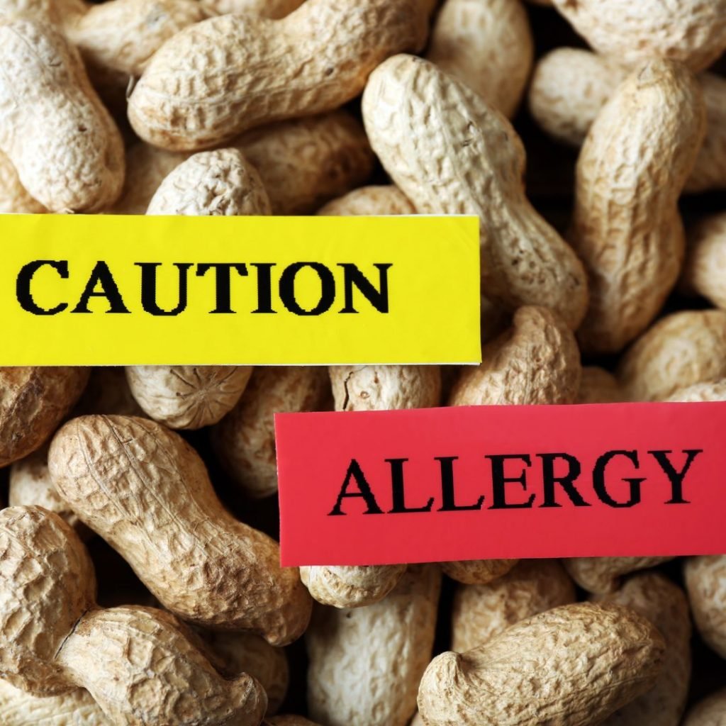 Allergy caution